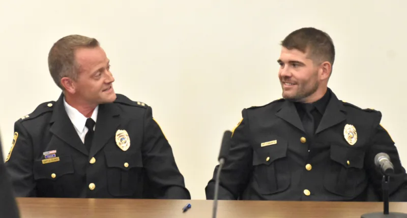 2 newly promoted Warren police supervisors take oaths